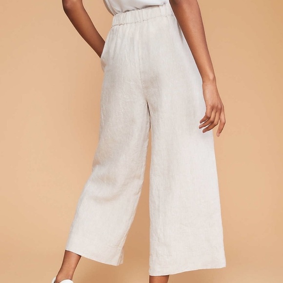 Lou & Grey Cream Wide-Leg Pants - Picture 3 of 6